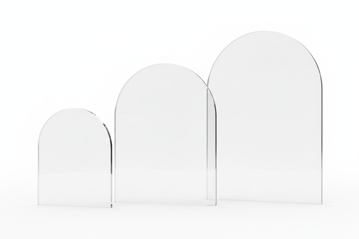 3d arch backdrops 3 sizes