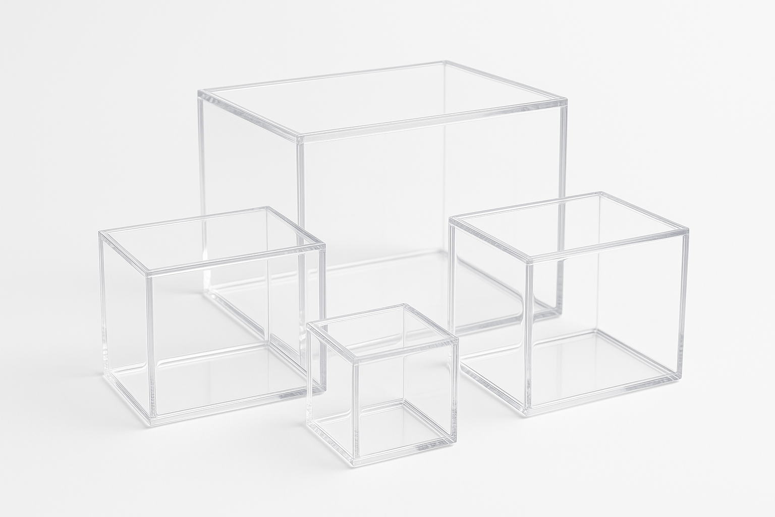 Acrylic Box Size Comparison